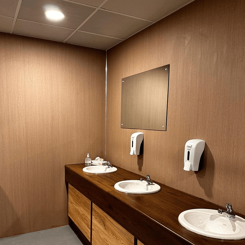 Richwood (Matt) 10mm Aqua Solid Wall Panel 1m x 2.4m image